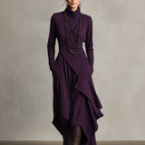 Natalie | Elegant Draped Dress