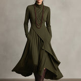 Natalie | Elegant Draped Dress