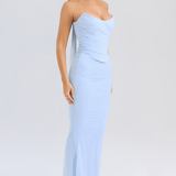 SERAPHINA - MESH CORSET MIDI DRESS