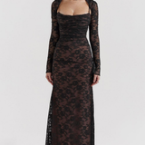 CELESTE - LACE MAXI DRESS