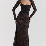 CELESTE - LACE MAXI DRESS
