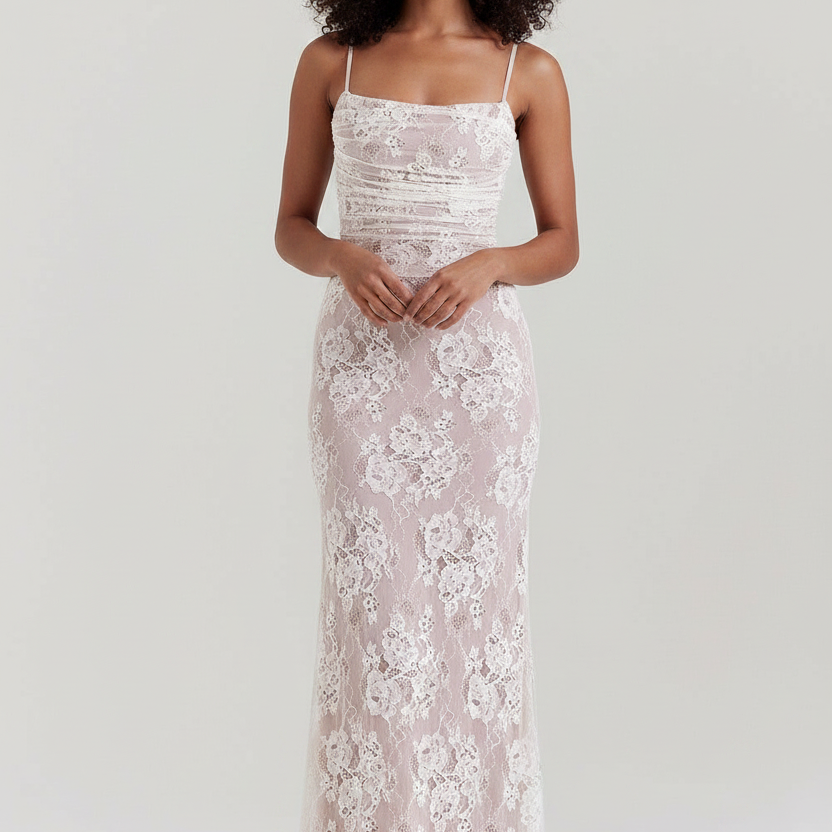 CELESTE - LACE MAXI DRESS