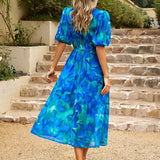 Innova - V Neck Midi Dress