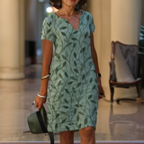 Alberte - Stylish Midi Dress