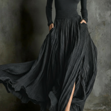 Raquel - high-waisted maxi dress