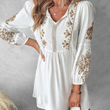 Velissa - Women's Boho Midi Dress