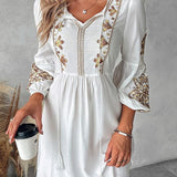 Velissa - Women's Boho Midi Dress