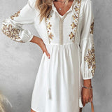Velissa - Women's Boho Midi Dress