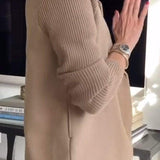 Olivia – Double-Breasted Knit Blazer