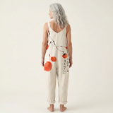 Liselotte | Dungarees with Coral Accents