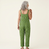 Jolantha | Dungarees in Structured Green