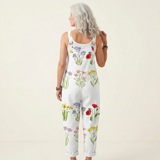 Albertina | Dungarees with Wildflower Print