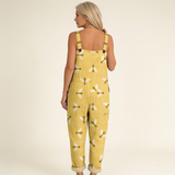 Notburga | Dungarees with Sunny Bee Print