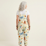 Theodora | Dungarees with Delicate Nature Print