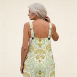 Philomena | Dungarees with Floral Arabesque Print