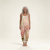 Heidrun | Dungarees with Pastel Floral Print