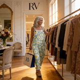 Gaudina | Dungarees with Fresh Daisy Print
