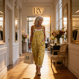 Notburga | Dungarees with Sunny Bee Print