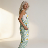 Gaudina | Dungarees with Fresh Daisy Print