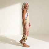 Heidrun | Dungarees with Pastel Floral Print