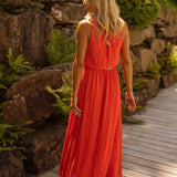 LISA™ | The summer dress in bright orange