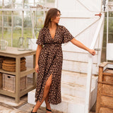 STELLA™ | THE LEOPARD MAXI DRESS