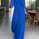 Sassa - V-Neck Maxi Dress